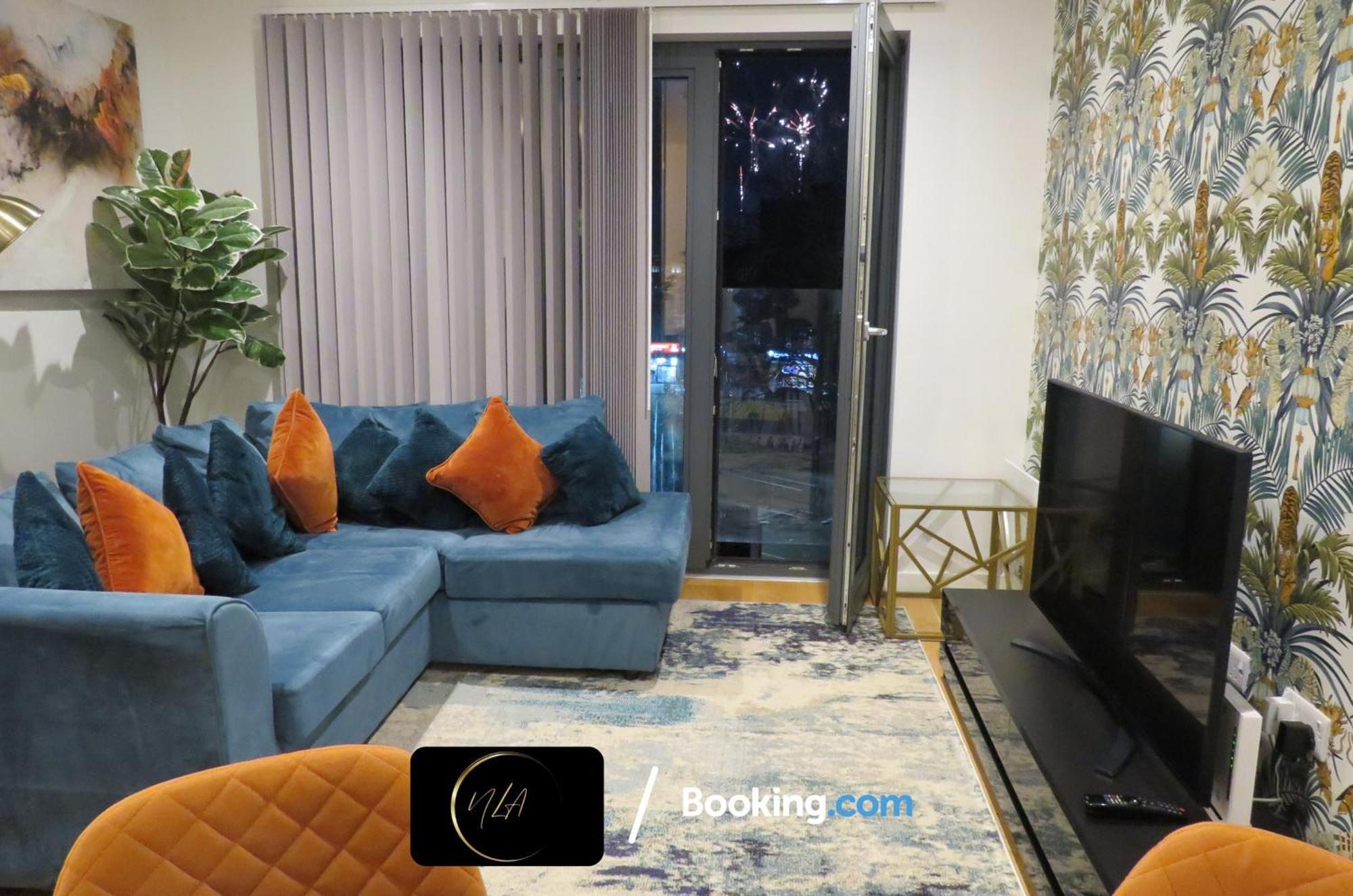 City Centre Apartment With Free Parking, 2 Bathrooms, Netflix And Wifi - Suitable For Contractors And Families - By Noor Luxury Accommodations 伯明翰 外观 照片