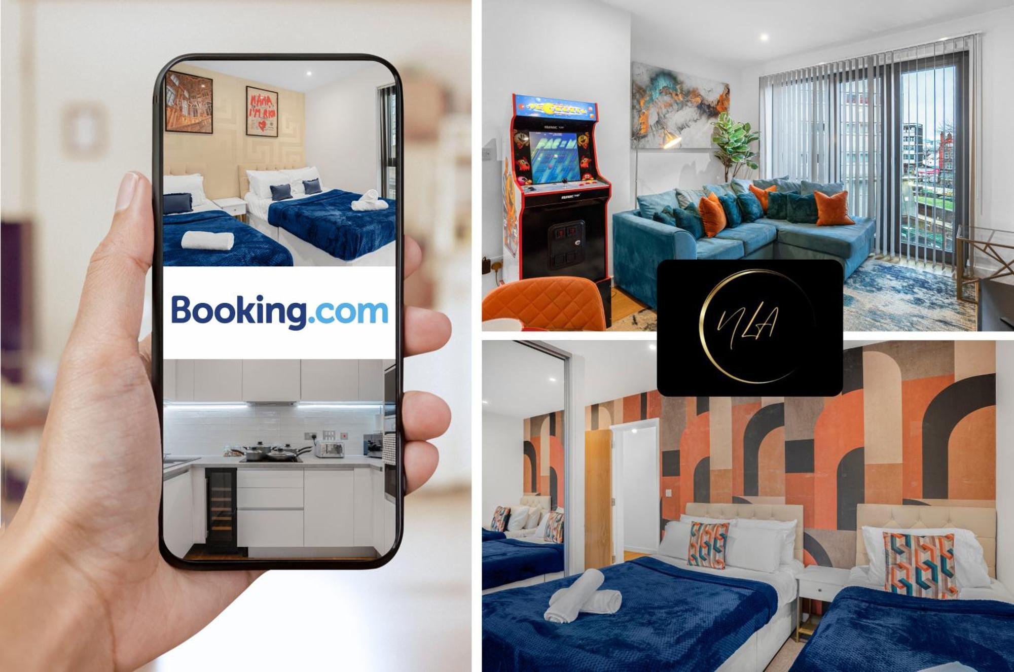 City Centre Apartment With Free Parking, 2 Bathrooms, Netflix And Wifi - Suitable For Contractors And Families - By Noor Luxury Accommodations 伯明翰 外观 照片
